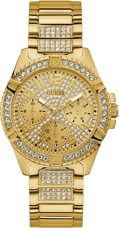 Guess GUW1156L2 Takvimli 40 mm Altın Çelik Kordon Analog Kadın Kol Saati