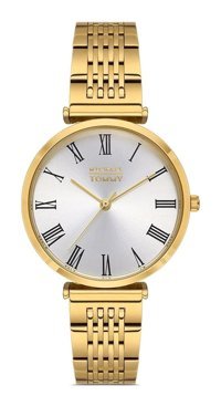 Michael Tommy MT41003L-SB33 32 mm Altın Çelik Kordon Analog Kadın Kol Saati