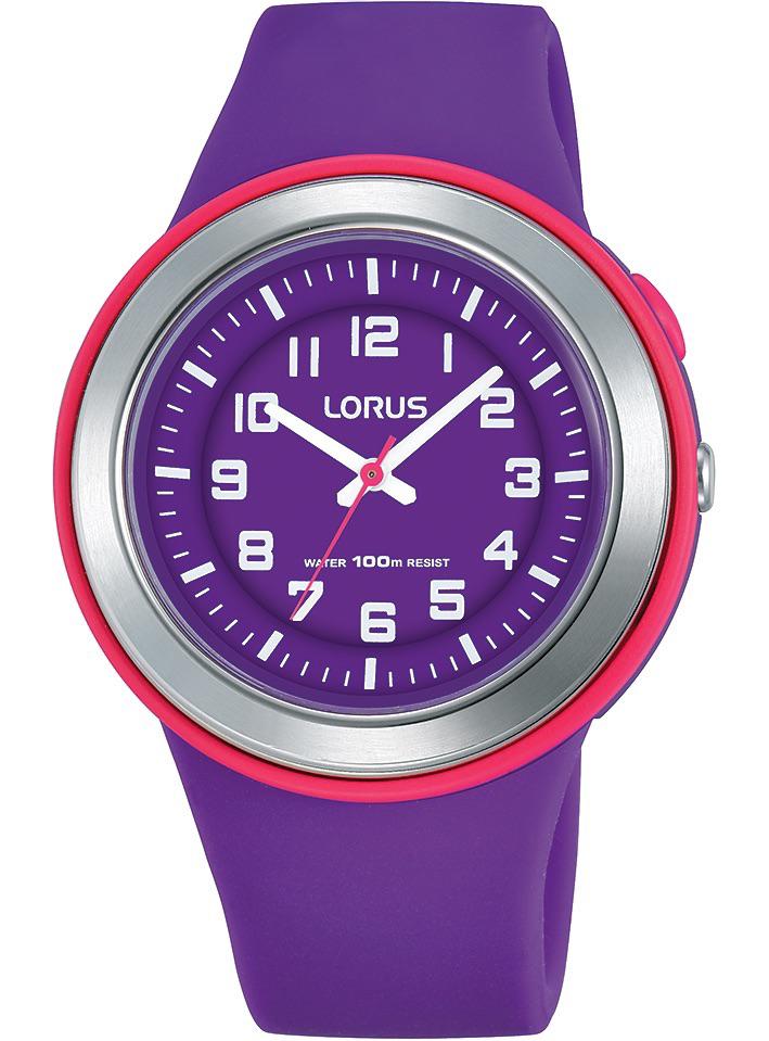 Lorus R2311MX9 38 mm Mor Silikon Kordon Analog Kadın Kol Saati