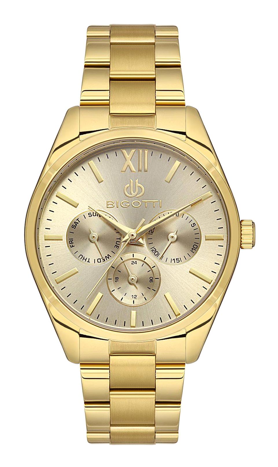 Bigotti BG.1.10492.2 36 mm Altın Çelik Kordon Analog Kadın Kol Saati