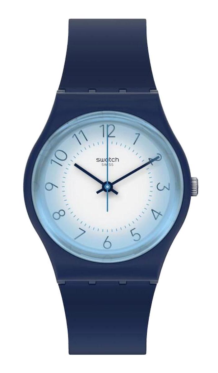 Swatch GN279 34 mm Mavi Plastik Kordon Analog Kadın Kol Saati