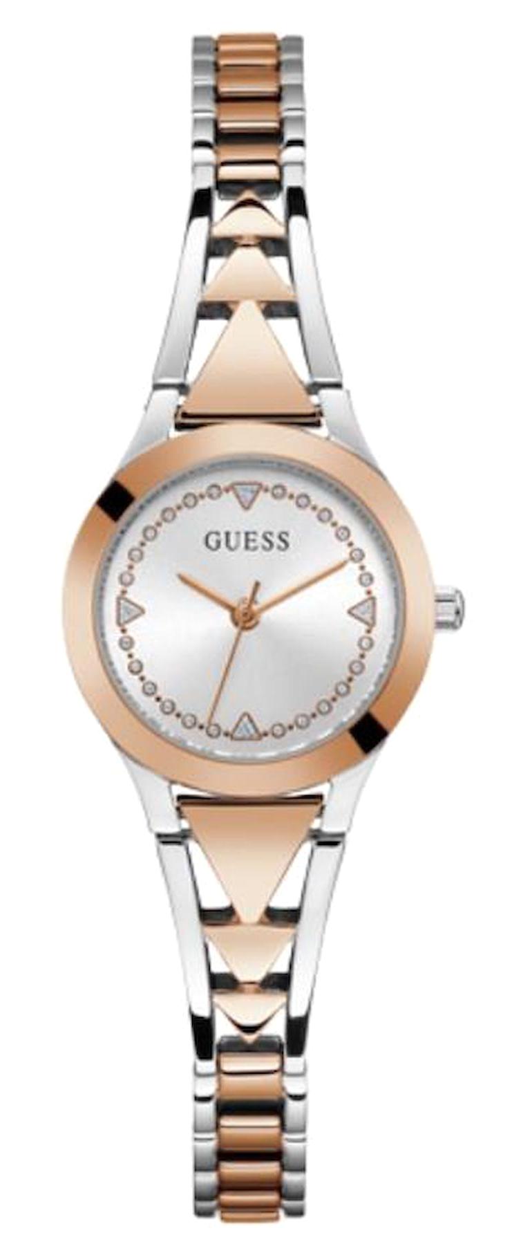 Guess GUGW0609L3 36 mm Gri Çelik Kordon Analog Kadın Kol Saati