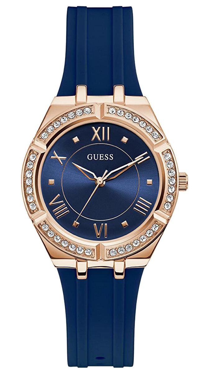 Guess GUGW0034L4 36 mm Lacivert Silikon Kordon Analog Kadın Kol Saati