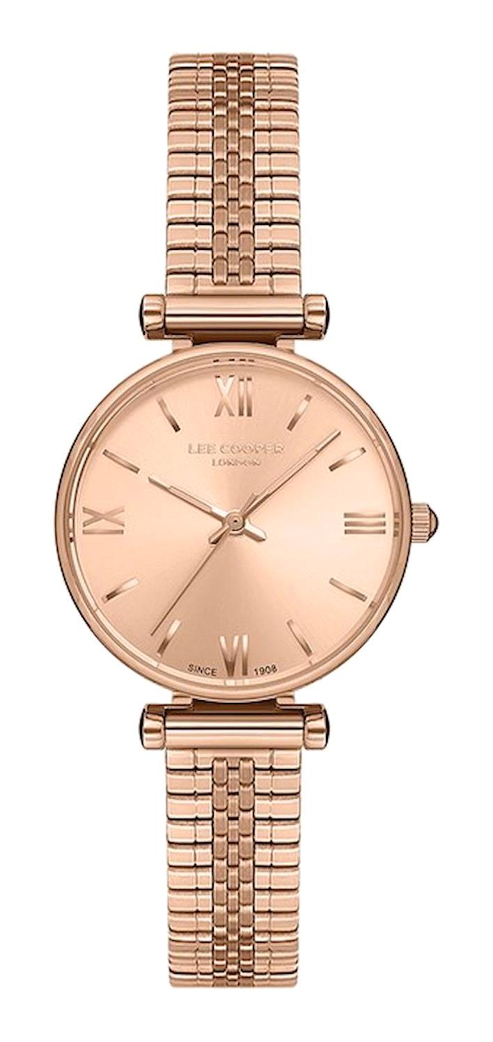 Lee Cooper LC07138.410 40 mm Bakır Metal Kordon Analog Kadın Kol Saati