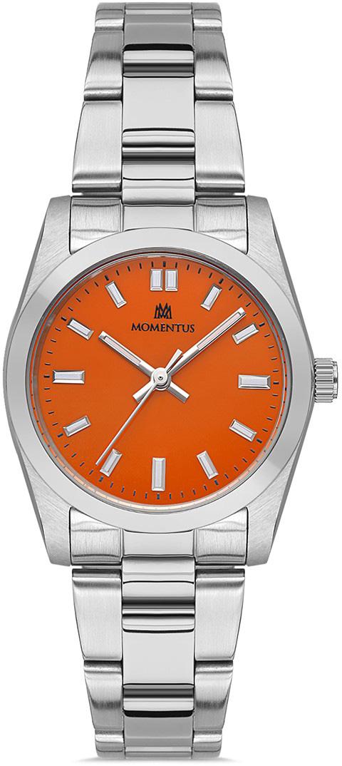 Momentus CW136S-14SS 31 mm Gri Çelik Kordon Analog Kadın Kol Saati