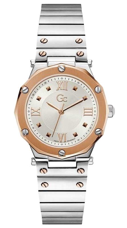 Guess GCY60002L1MF 36 mm Gri Metal Kordon Analog Kadın Kol Saati