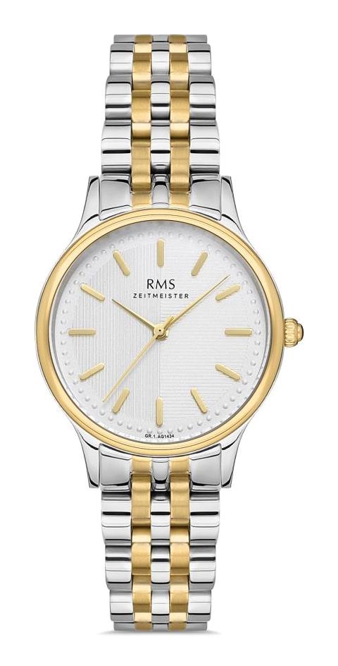 Romanson GR.1.AG1434.09 33 mm Altın-Gri Çelik Kordon Analog Kadın Kol Saati