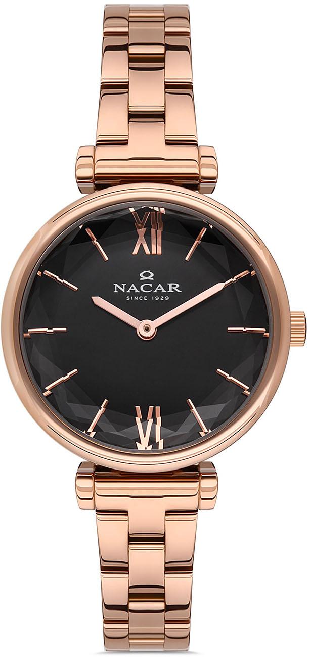 Nacar 36-3921125-RBM 32 mm Rose Gold Metal Kordon Analog Kadın Kol Saati