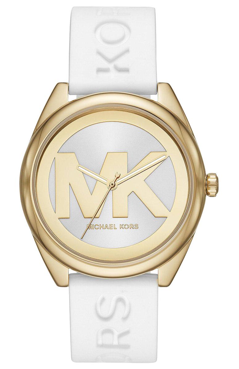 Michael Kors MK7141 42 mm Beyaz Silikon Kordon Analog Kadın Kol Saati