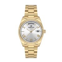 Daniel Klein DK.1.13764-3 Takvimli 34 mm Altın Çelik Kordon Analog Kadın Kol Saati