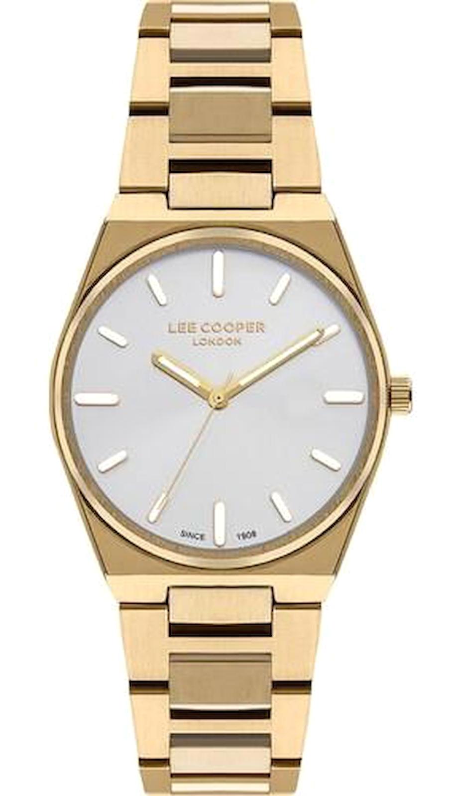 Lee Cooper LC07609.130 40 mm Rose Gold Çelik Kordon Analog Kadın Kol Saati