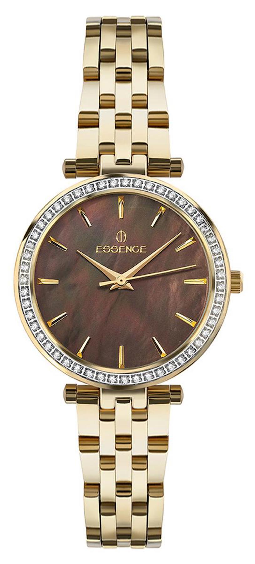 Essence ES6640FE.140 32 mm Altın Çelik Kordon Analog Kadın Kol Saati