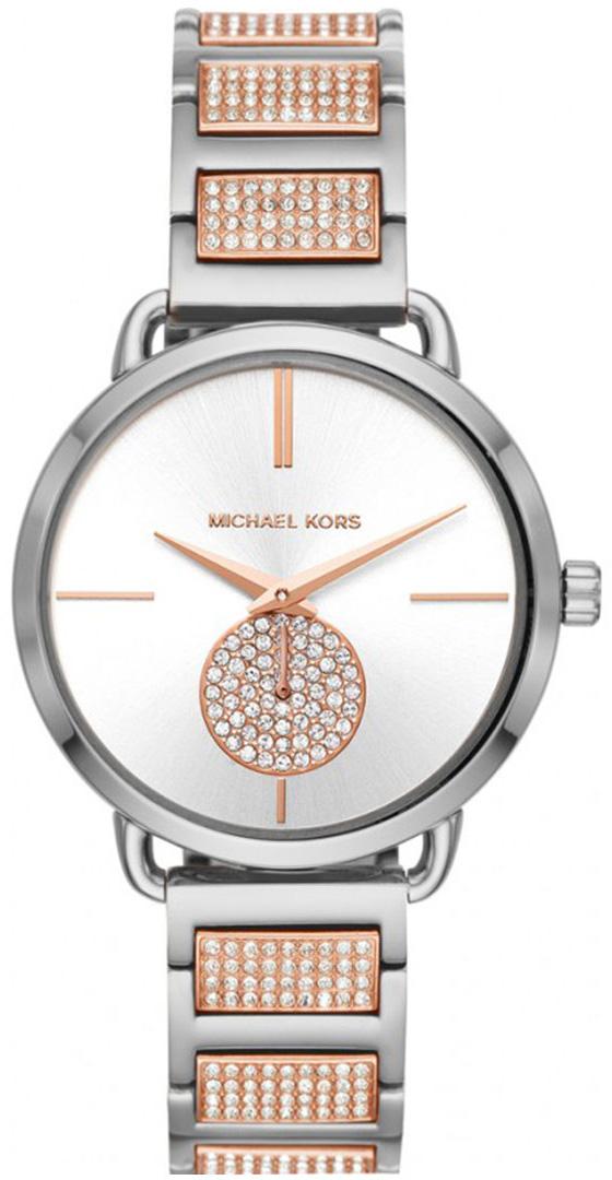 Michael Kors MK4352 37 mm Gri-Rose Gold Çelik Kordon Analog Kadın Kol Saati