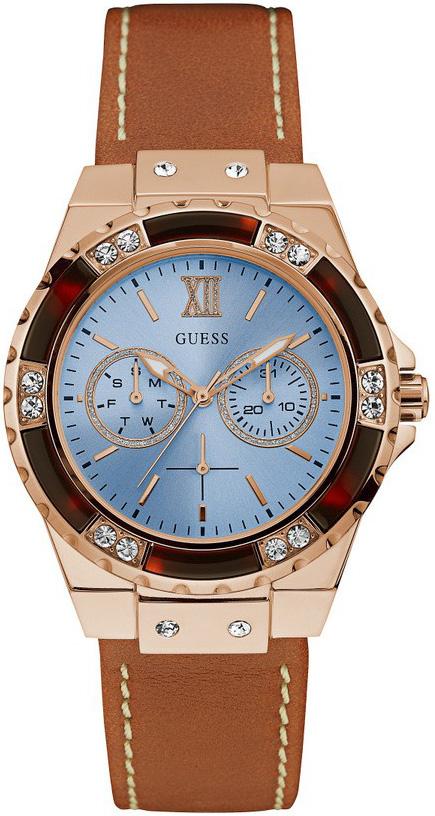Guess GUW0775L7 36 mm Kahverengi Deri Kordon Analog Kadın Kol Saati