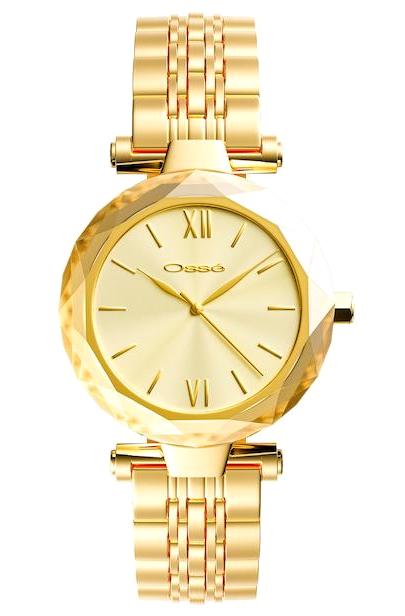 Osse OSW10126 33 mm Altın Çelik Kordon Analog Kadın Kol Saati