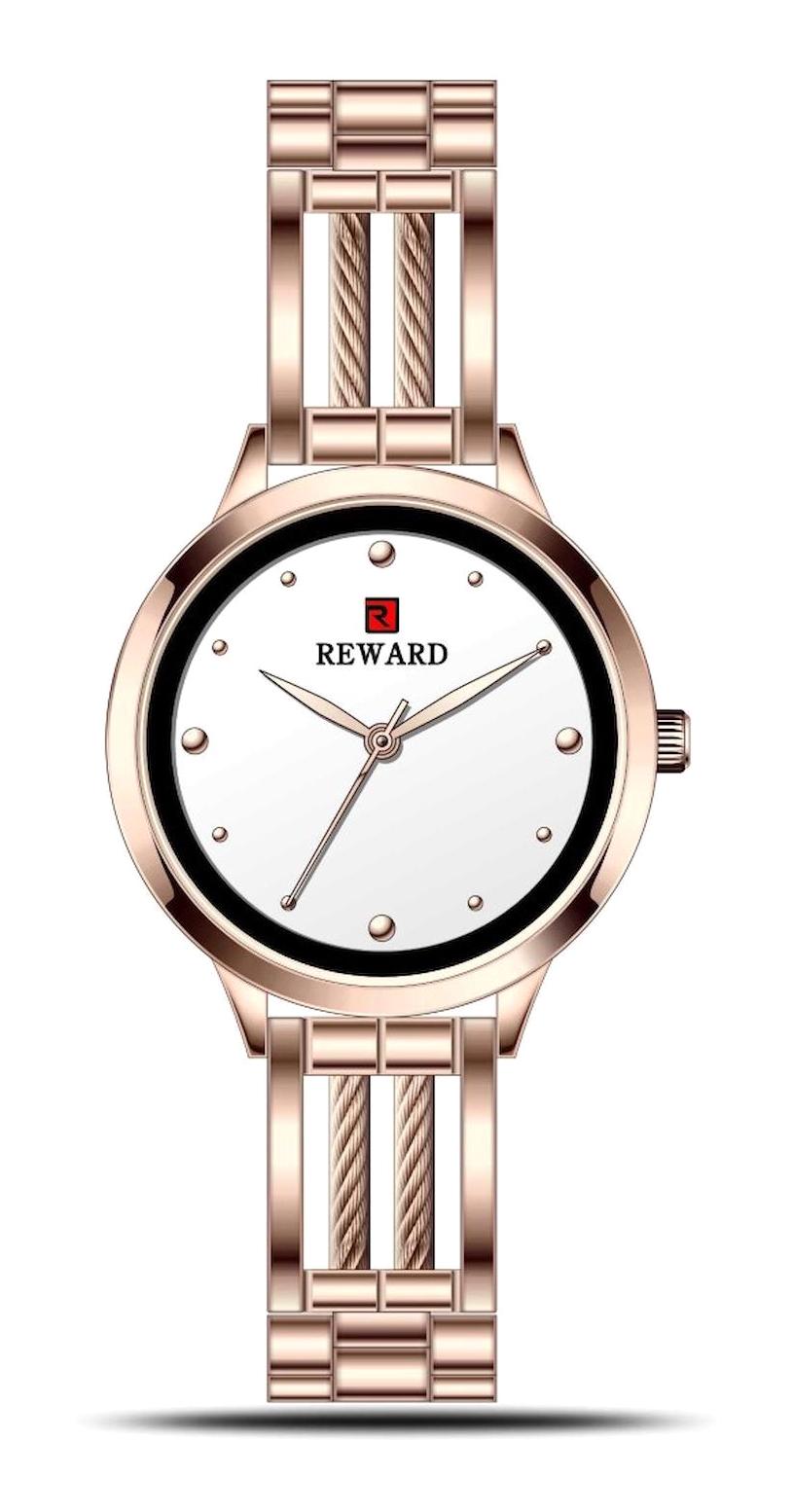 Reward RD21023L 35 mm Rose Gold Çelik Kordon Analog Kadın Kol Saati