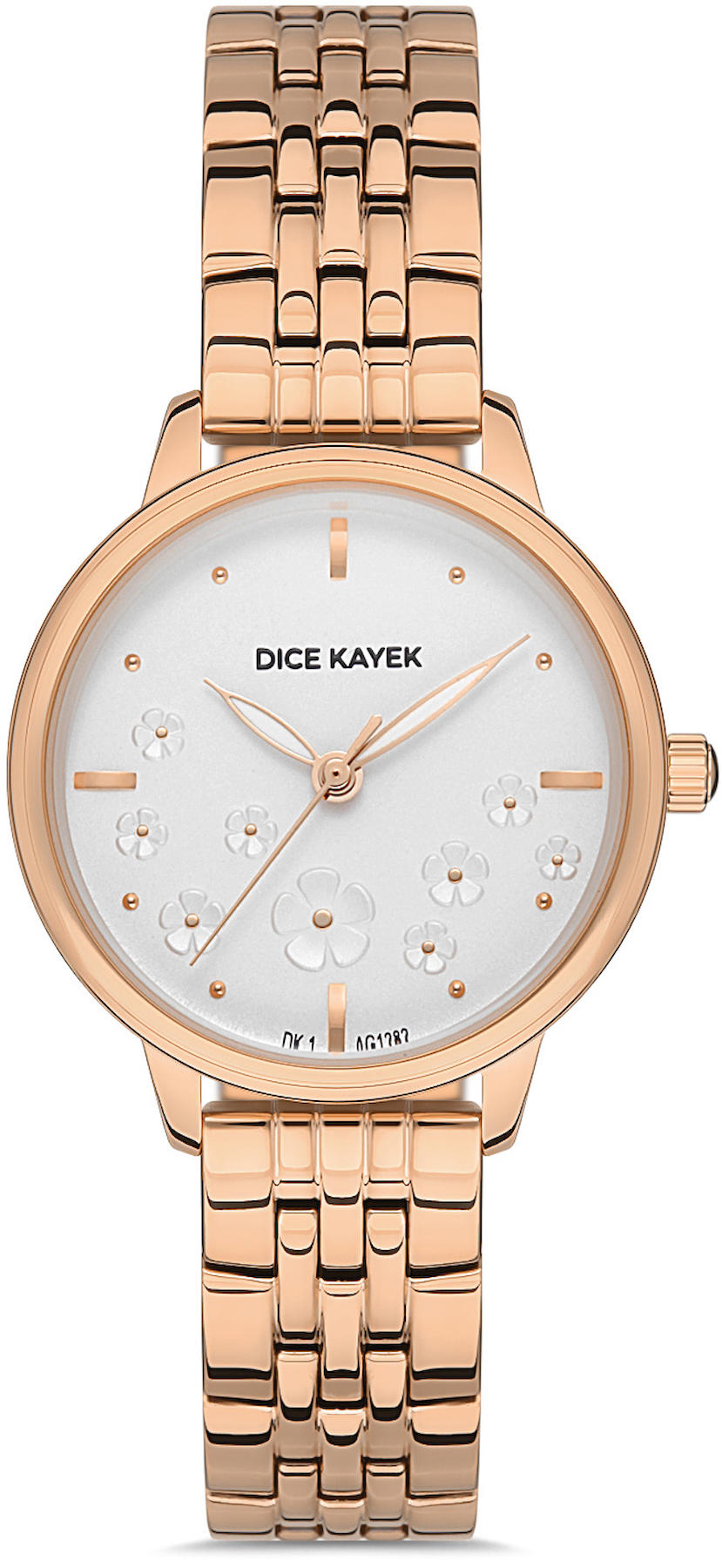 Dice Kayek DK.1.AG1282.04 31 mm Rose Gold Metal Kordon Analog Kadın Kol Saati