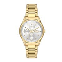 Slazenger SL.09.2063.4.05 Takvimli 38 mm Altın Çelik Kordon Analog Kadın Kol Saati