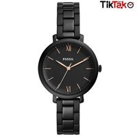 Fossil FES4511 36 mm Siyah Çelik Kordon Analog Kadın Kol Saati