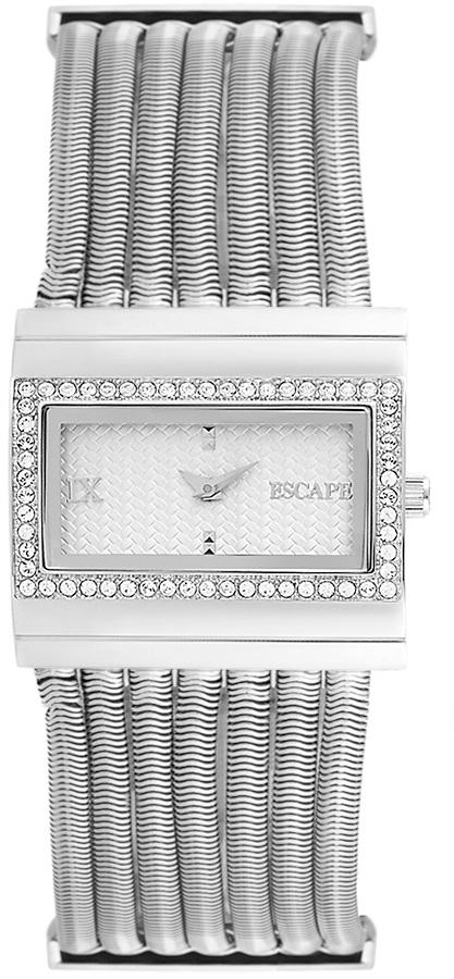 Escape EC1124-101 34 mm Gri Çelik Kordon Analog Kadın Kol Saati