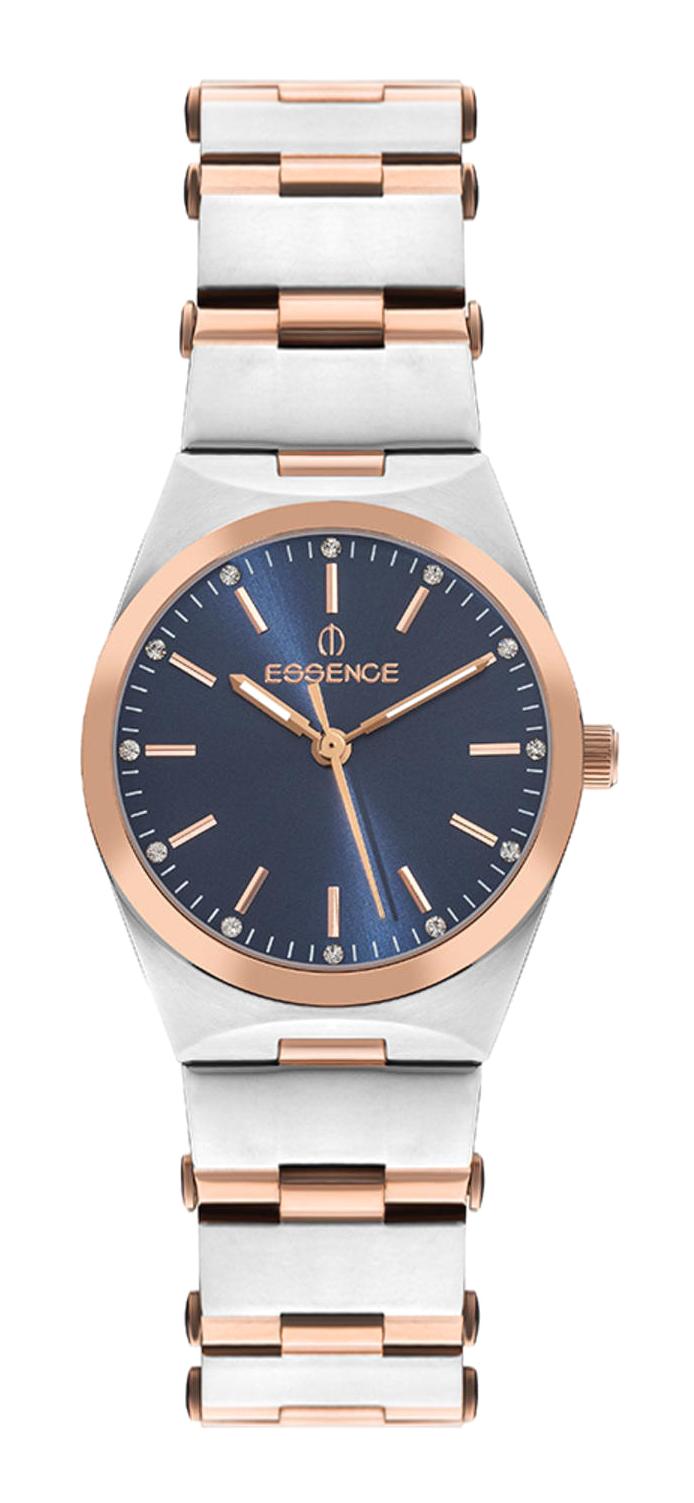 Essence ES6801FE.590 36 mm Gri-Rose Gold Çelik Kordon Analog Kadın Kol Saati