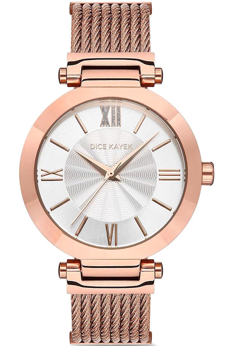 Dice Kayek DK.1.AG1154.05 37 mm Rose Gold Çelik Kordon Analog Kadın Kol Saati