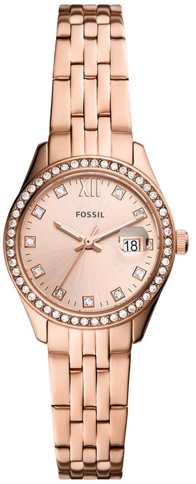 Fossil FES5038 28 mm Rose Gold Çelik Kordon Analog Kadın Kol Saati