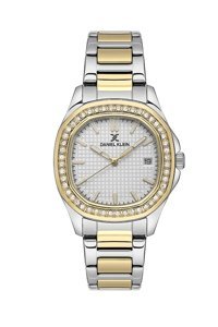 Daniel Klein DK102-DK.1.13626-4 36 mm Altın-Gri Çelik Kordon Analog Kadın Kol Saati