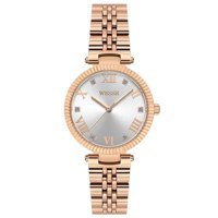 Wesse WWL111903 34 mm Rose Gold Çelik Kordon Analog Kadın Kol Saati