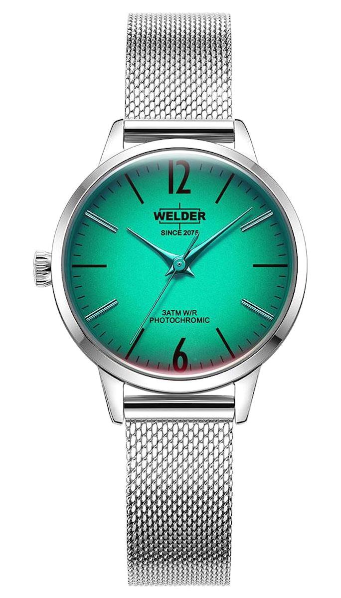 Welder Watch WRS201 30 mm Gri Çelik Kordon Analog Kadın Kol Saati