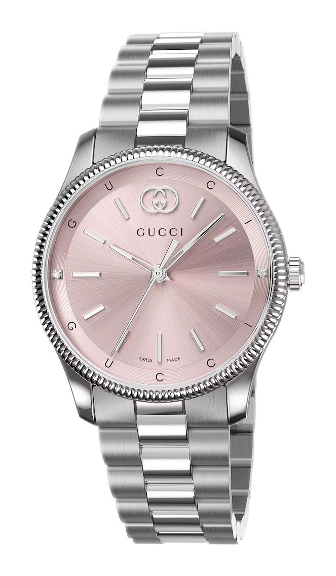 Gucci YA1265061 36 mm Gri Çelik Kordon Analog Kadın Kol Saati