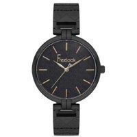 Freelook FL.1.10093.1 38 mm Siyah Çelik Kordon Analog Kadın Kol Saati