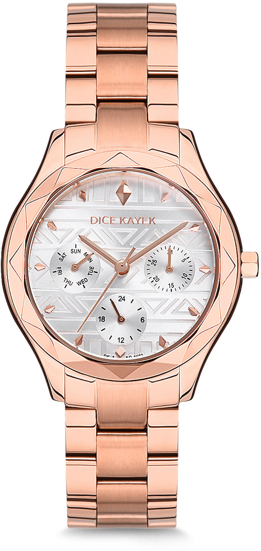 Dice Kayek DK.1.AG1182.03 36 mm Rose Gold Metal Kordon Analog Kadın Kol Saati