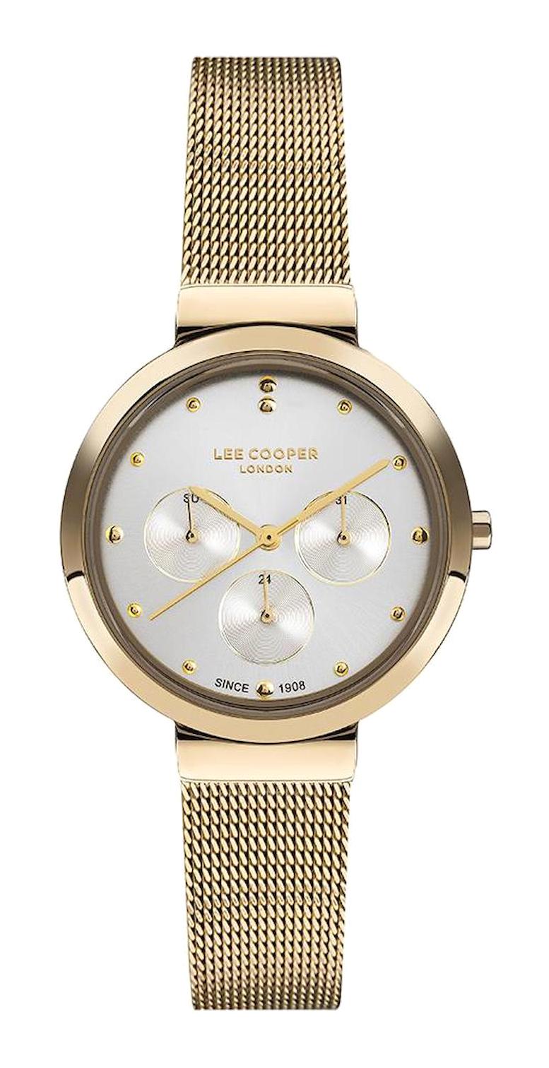 Lee Cooper LC07266.130 Takvimli 40 mm Rose Gold Çelik Kordon Analog Kadın Kol Saati