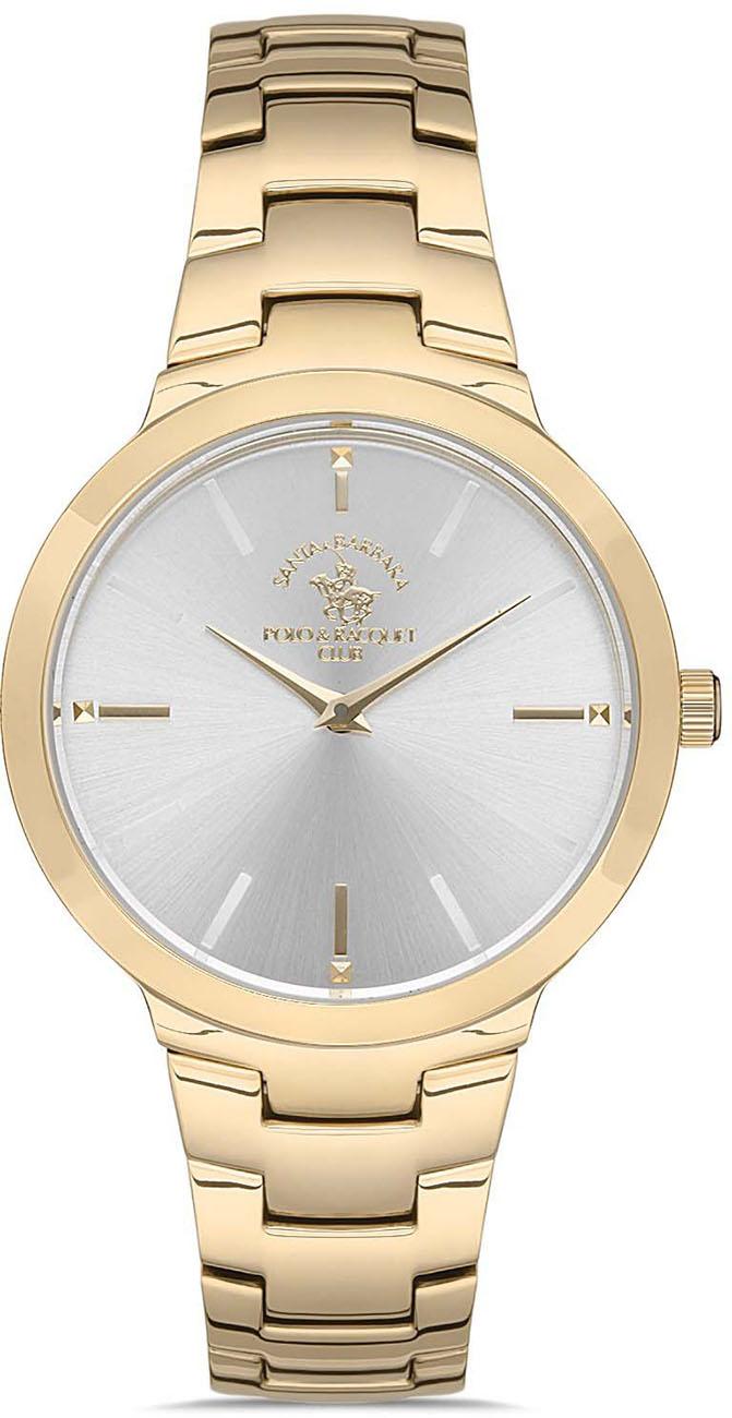 Santa Barbara Polo & Racquet Club SB.1.10244.4 34 mm Altın Çelik Kordon Analog Kadın Kol Saati