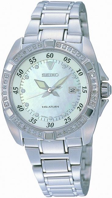 Seiko SXDA19P 34 mm Gri Çelik Kordon Analog Kadın Kol Saati