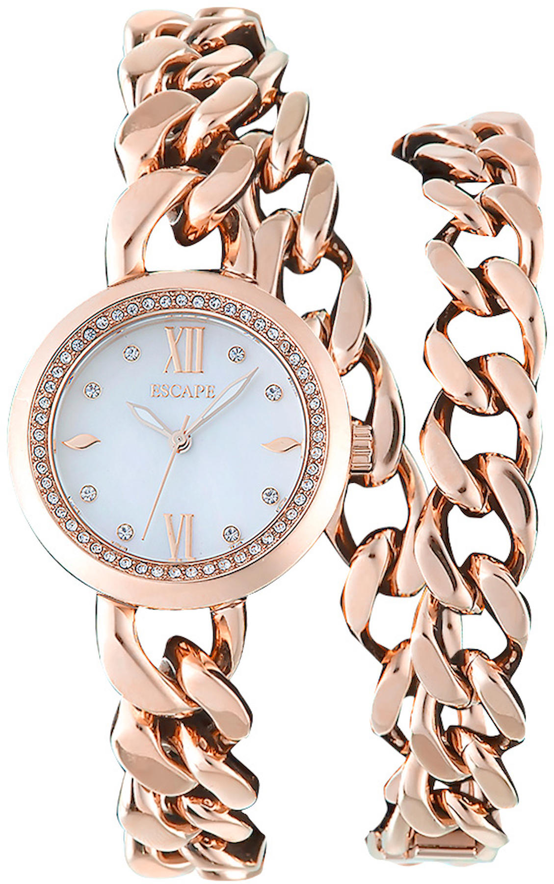Escape EC1116-103 36 mm Rose Gold Çelik Kordon Analog Kadın Kol Saati