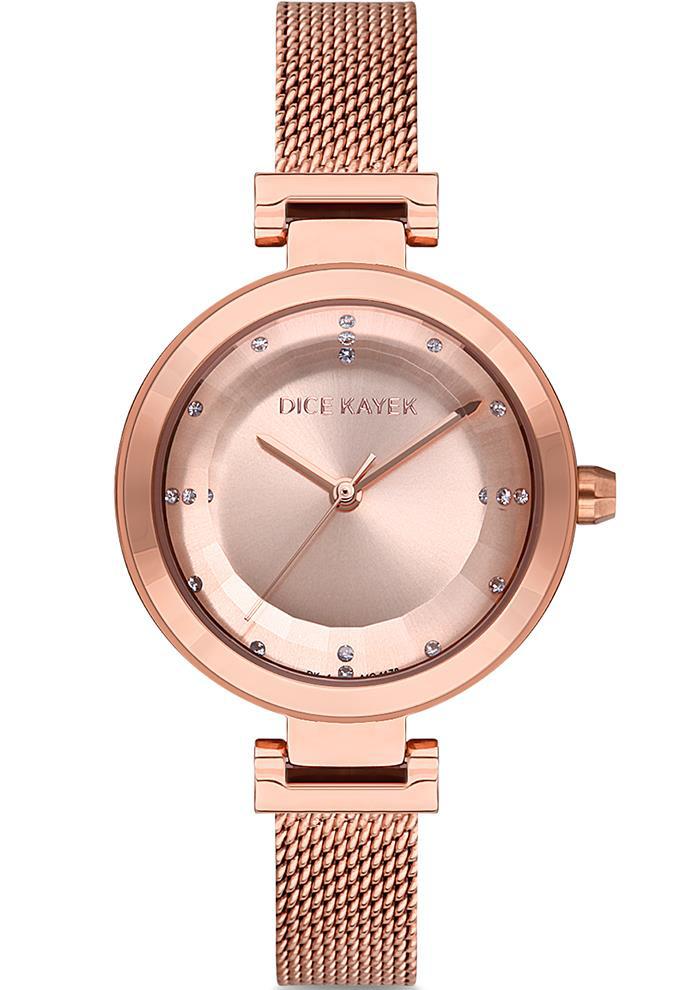 Dice Kayek DK.1.AG1178.03 32 mm Rose Gold Çelik Kordon Analog Kadın Kol Saati