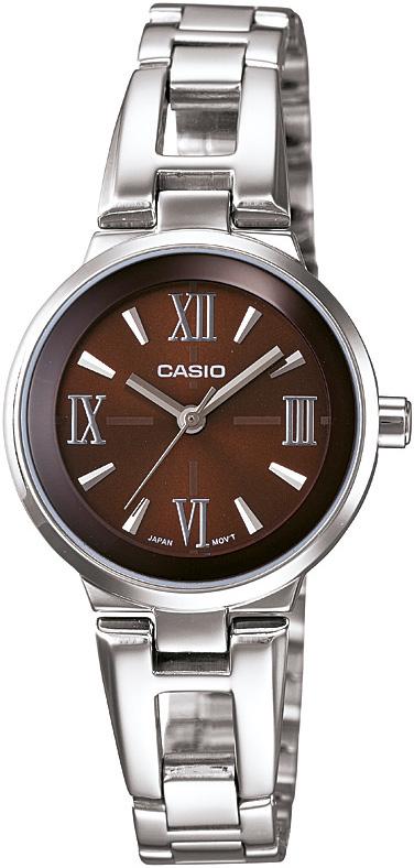 Casio LTP-1340D-5A 25 mm Gri Çelik Kordon Analog Kadın Kol Saati