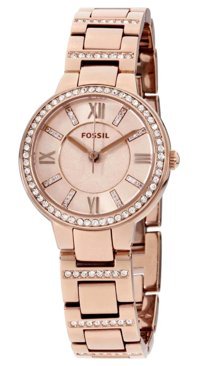 Fossil ES4482 28 mm Rose Gold Çelik Kordon Analog Kadın Kol Saati