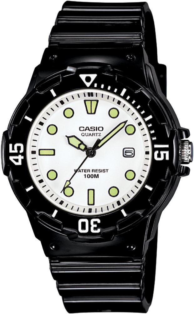 Casio LRW-200H-7E1 Takvimli 39 mm Siyah Silikon Kordon Analog Kadın Kol Saati