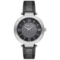 Freelook FL.1.10093.1 35 mm Gri Silikon Kordon Analog Kadın Kol Saati