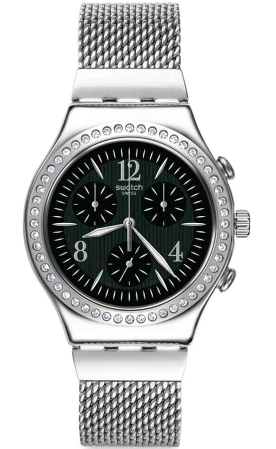 Swatch YCS118GBC 40 mm Gri Çelik Kordon Analog Kadın Kol Saati