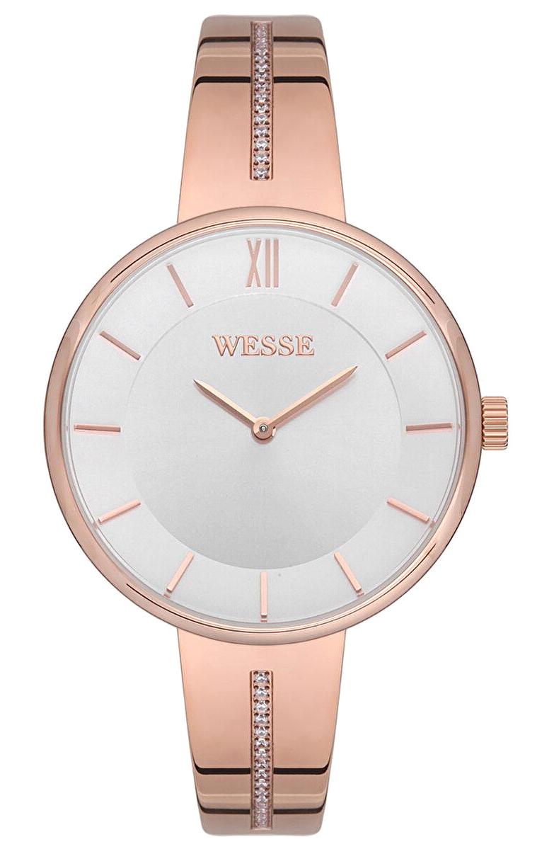 Wesse WWL107503 36 mm Rose Gold Çelik Kordon Analog Kadın Kol Saati