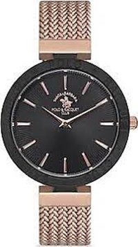 Santa Barbara Polo & Racquet Club SB.1.10121.5 33 mm Rose Gold Metal Kordon Analog Kadın Kol Saati
