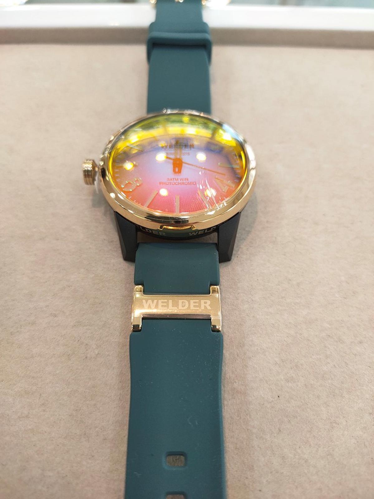 Welder Watch WWRL2007 42 mm Yeşil Silikon Kordon Analog Unisex Kol Saati