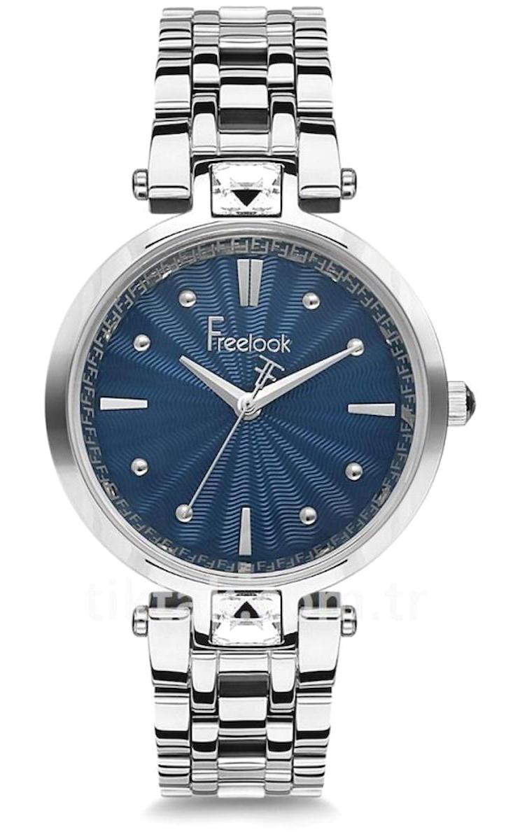 Freelook F.4.1036.01 35 mm Gri Metal Kordon Analog Kadın Kol Saati