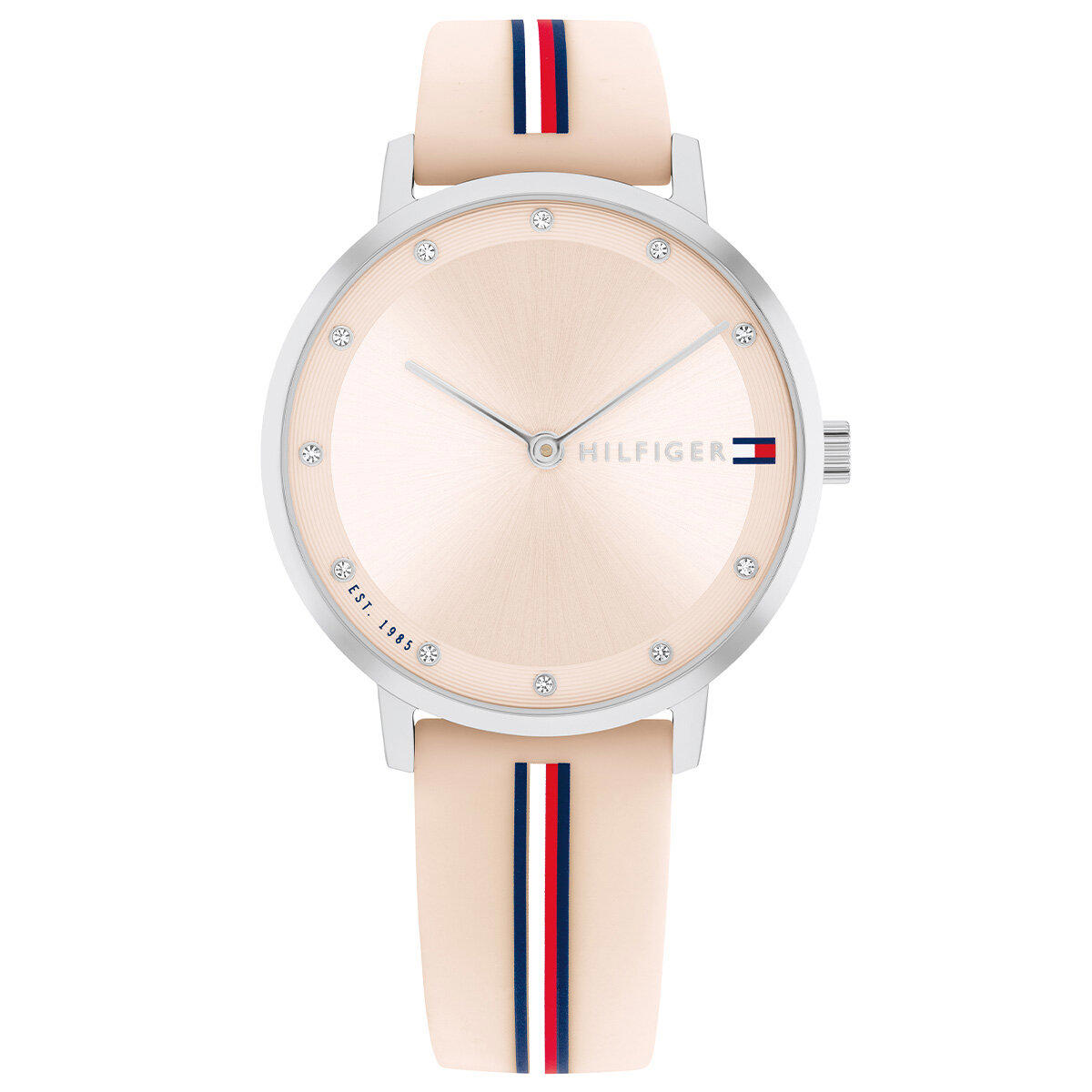 Tommy Hilfiger TH1782737 35 mm Pudra Silikon Kordon Analog Kadın Kol Saati
