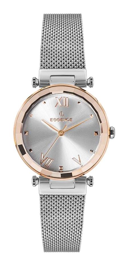 Essence ES6642FE.531 32 mm Gri Hasır Kordon Analog Kadın Kol Saati