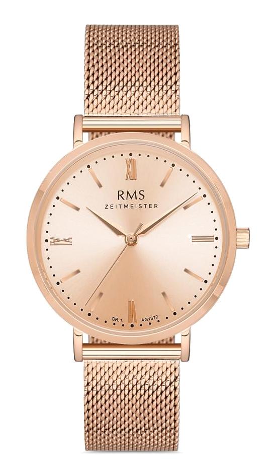 Romanson GR.1.AG1372.06 34 mm Rose Gold Çelik Kordon Analog Kadın Kol Saati
